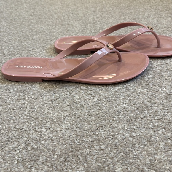 TORY BURCH pink jelly sandals new size 9 - Picture 4 of 6